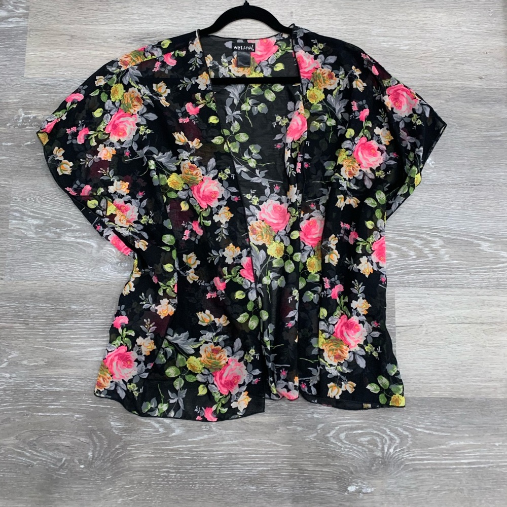 Wet seal cardigan
